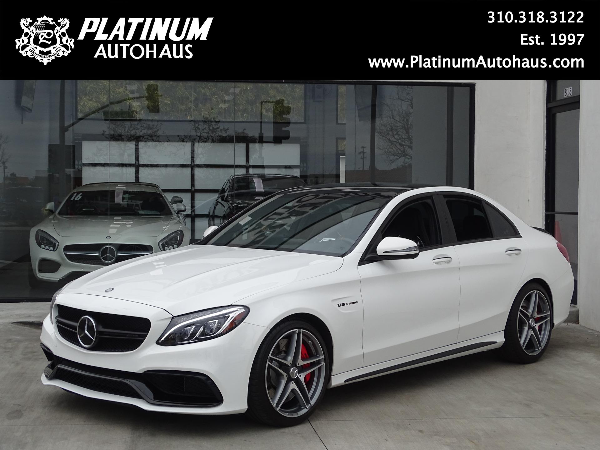 2016 Mercedes Benz C Class AMG C63 S Performance Exhaust