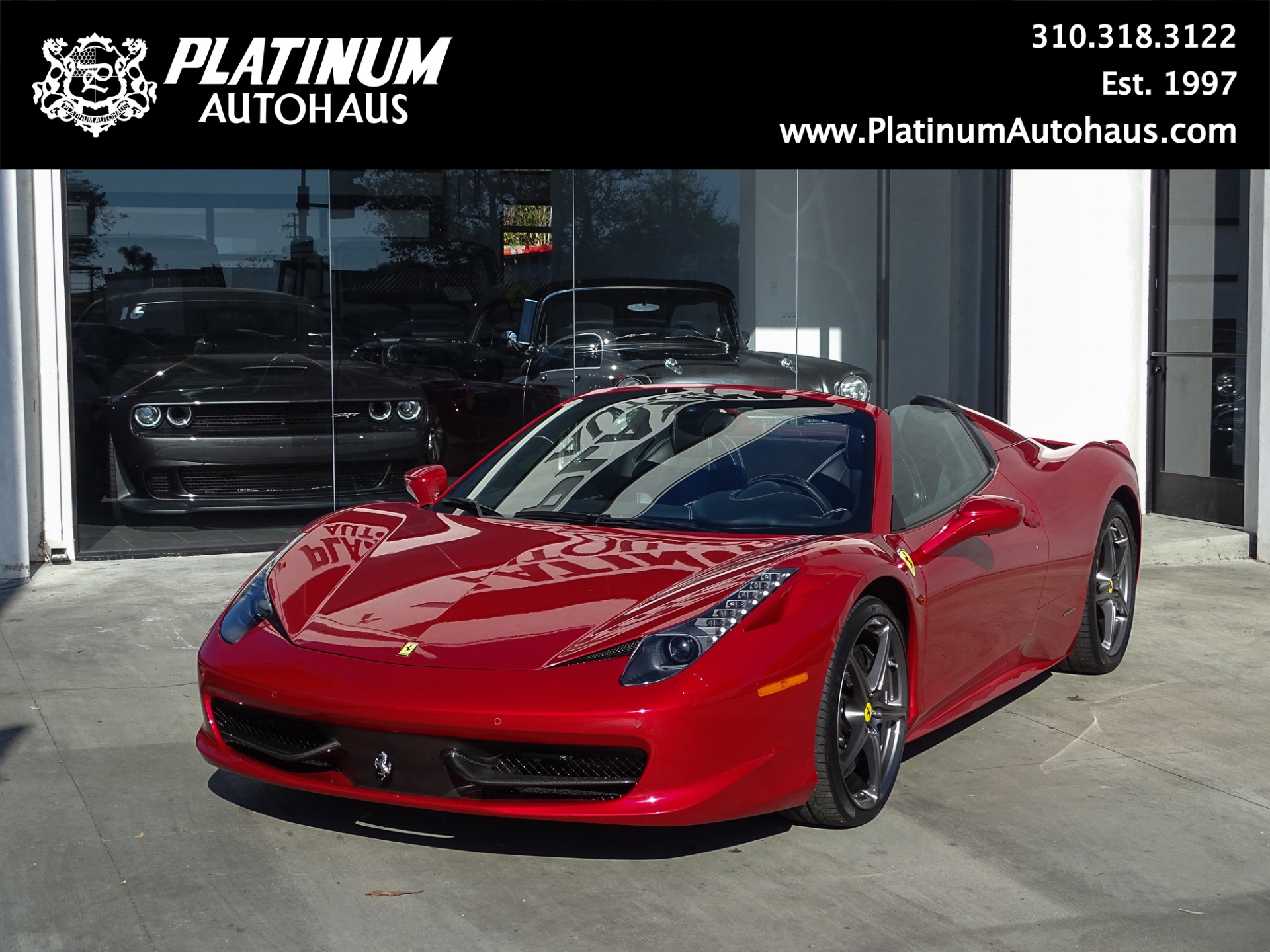 2013 Ferrari 458 Spider Stock 190101 For Sale Near Redondo Beach Ca Ca Ferrari Dealer