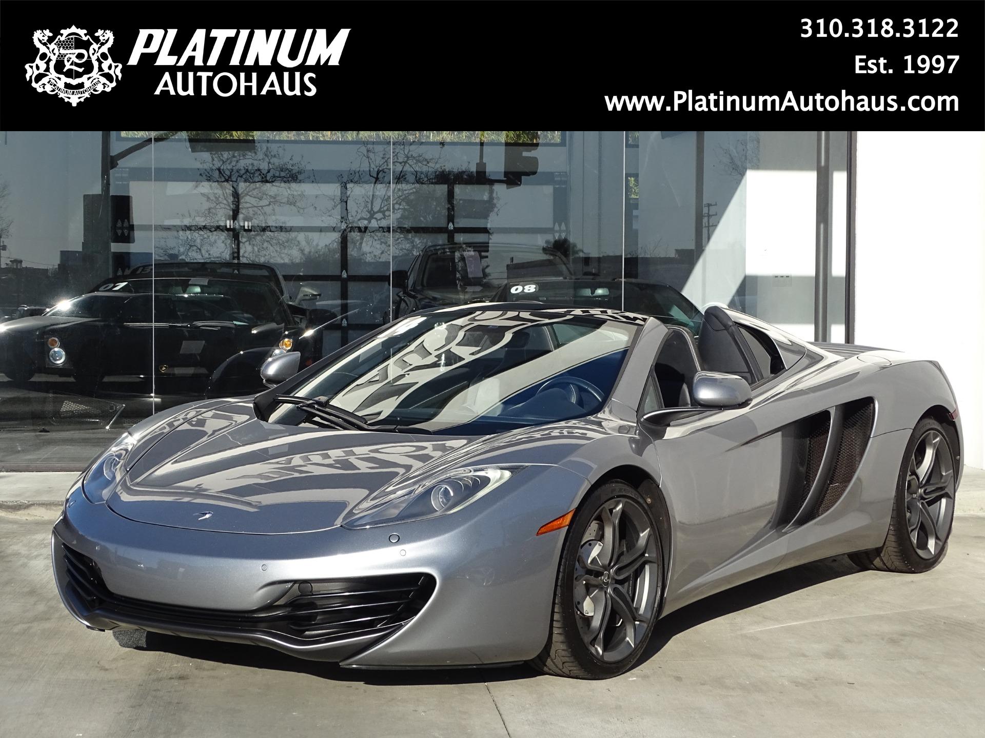 2014 Mclaren Mp4 12c Spider Stock 6371 For Sale Near