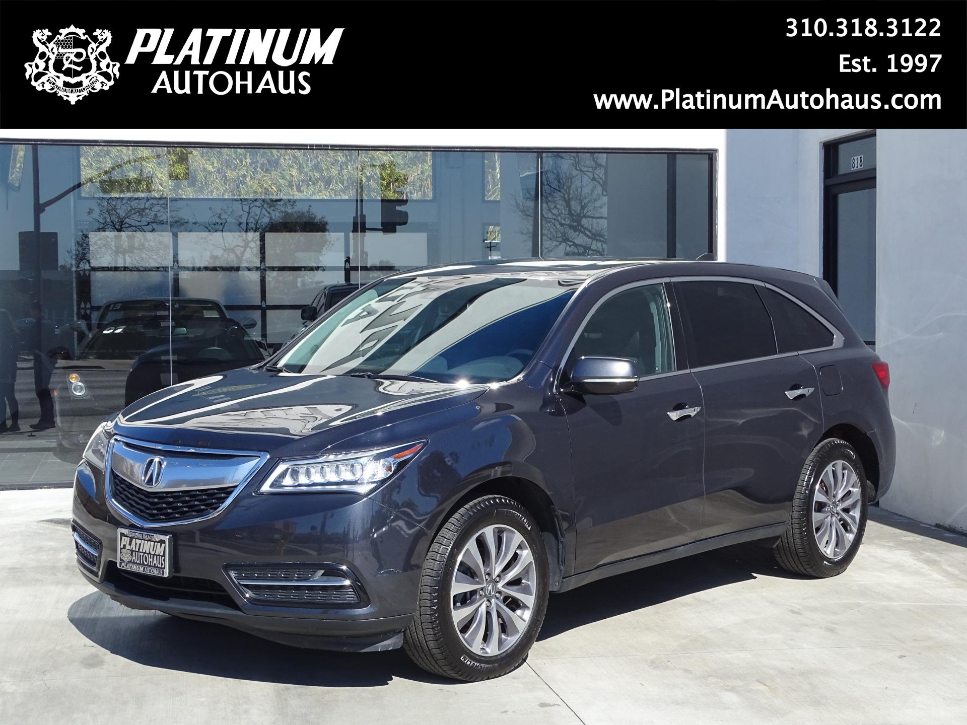 Used 2016 Acura MDX 9-Spd AT w/ Tech & AcuraWatch Plus for Sale in Mobile  AL 36609 Cottage Hill Motors