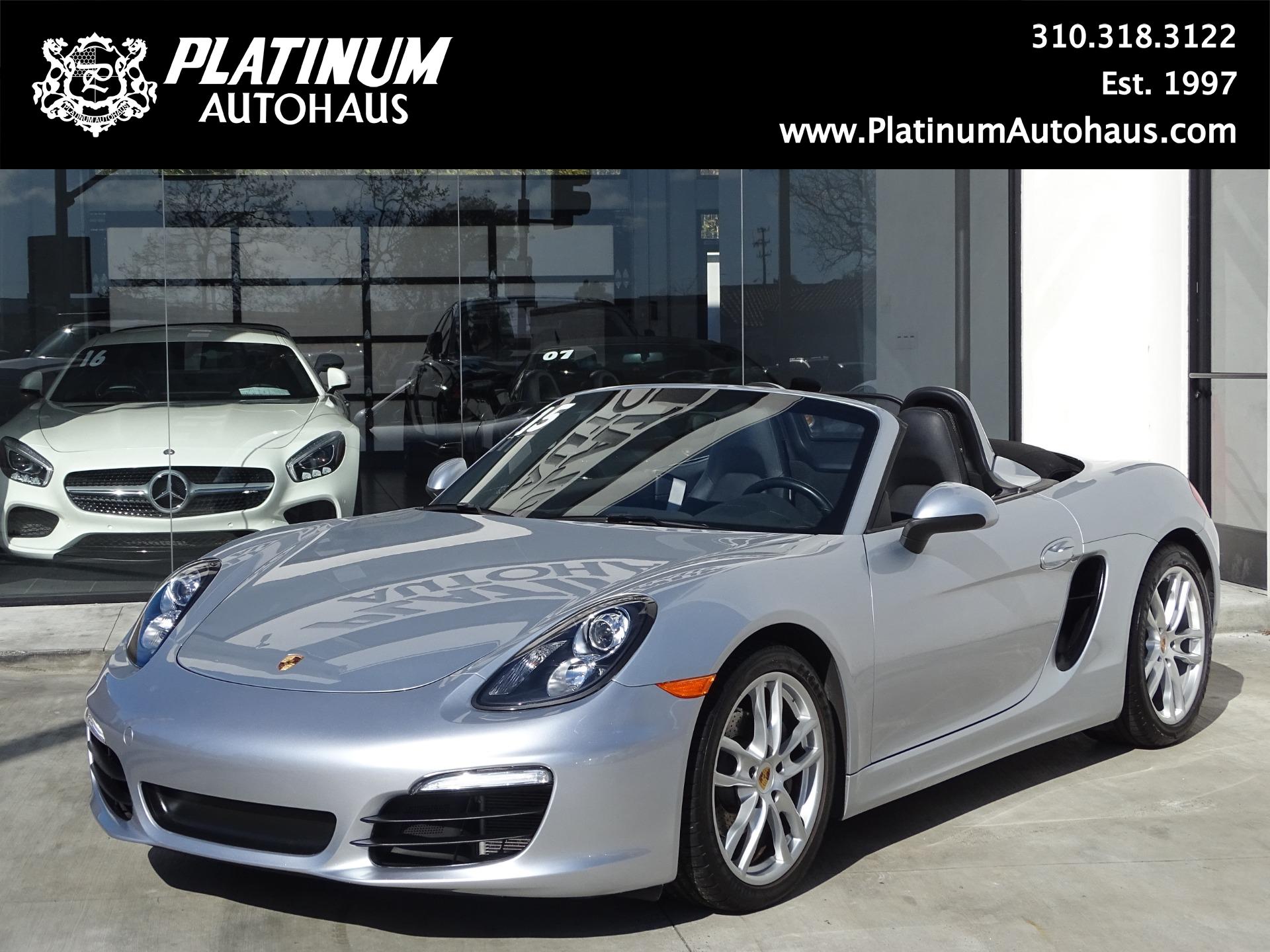 Spark ディーラー品Porsche Boxster e プロトシルバー 2015 Porsche Boxster Stock # 6438 for sale near Redondo Beach, CA