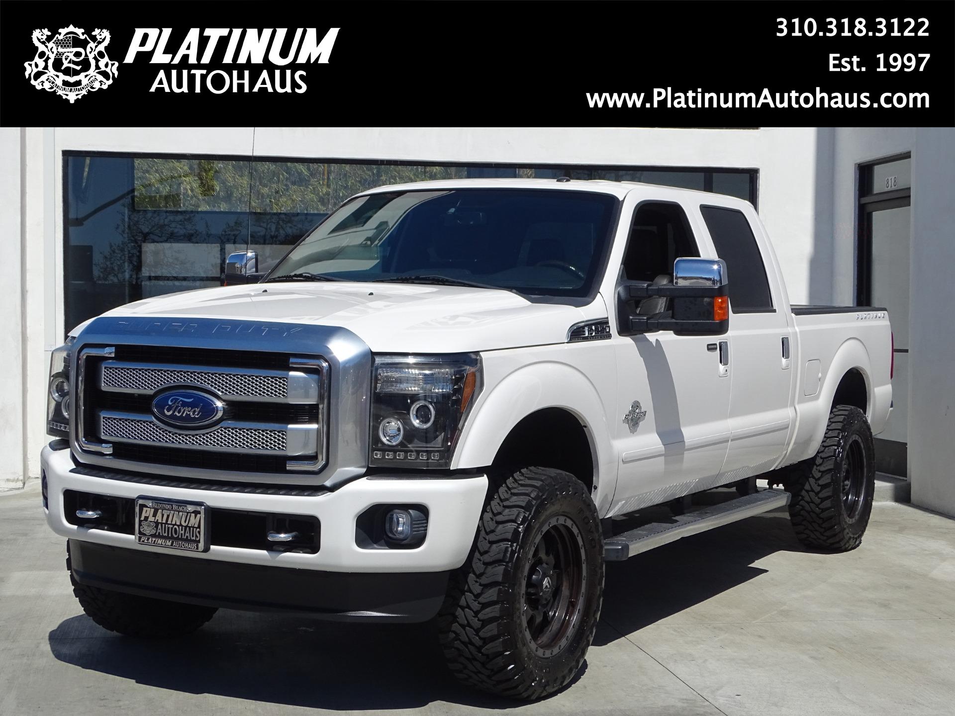2015 Ford F250 Super Duty Platinum Stock 6462 for sale near Redondo