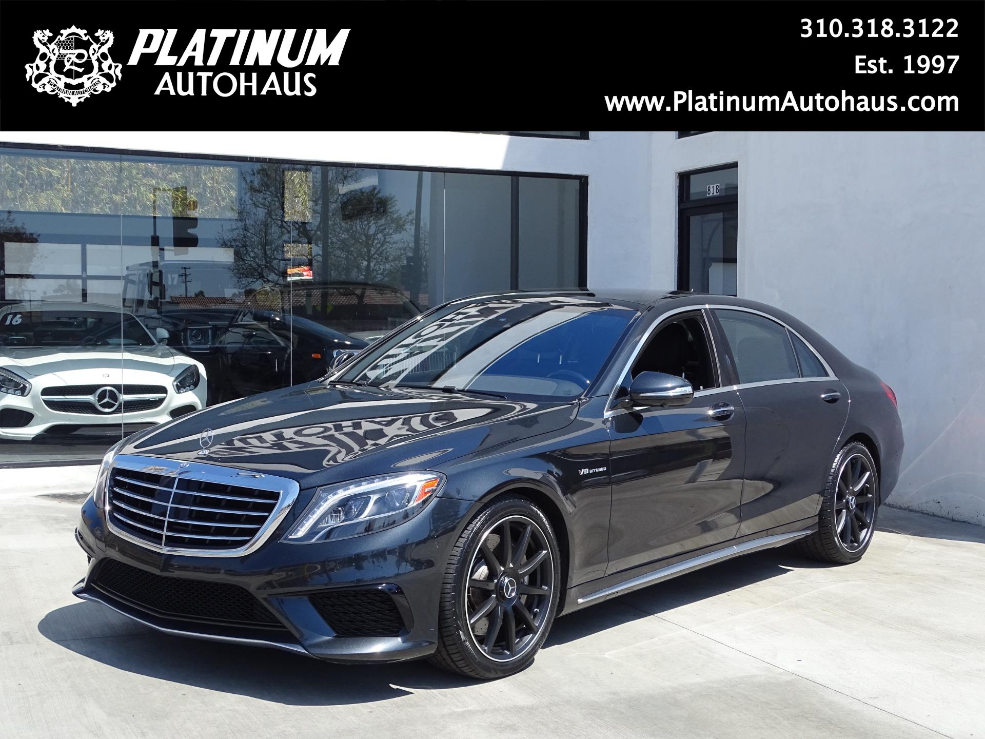 2014 Mercedes Benz S Class S63 AMG Stock 6652 for sale near Redondo Beach CA CA Mercedes Benz Dealer