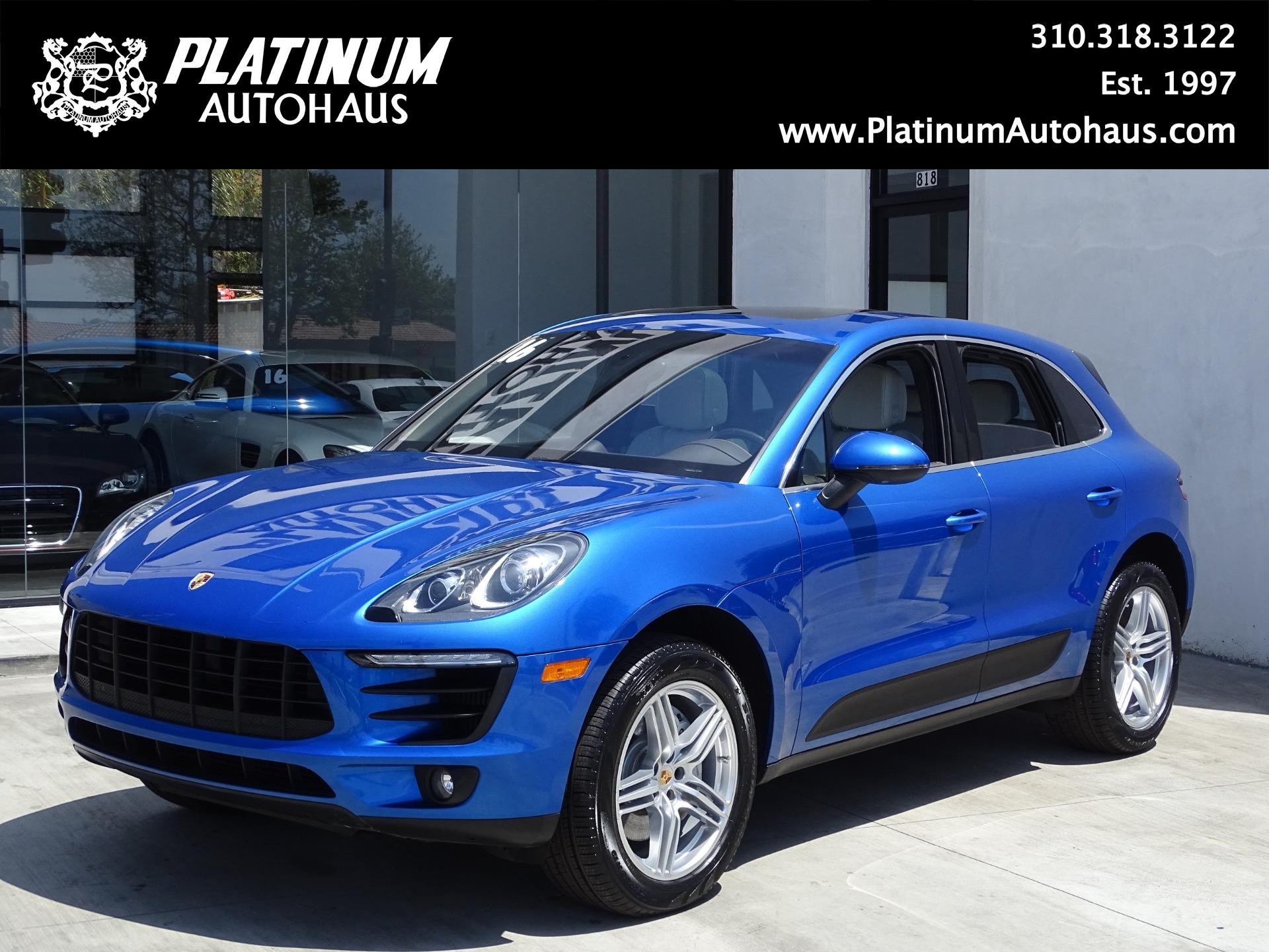 2016 Porsche Macan S Stock 6496 For Sale Near Redondo Beach Ca Ca Porsche Dealer