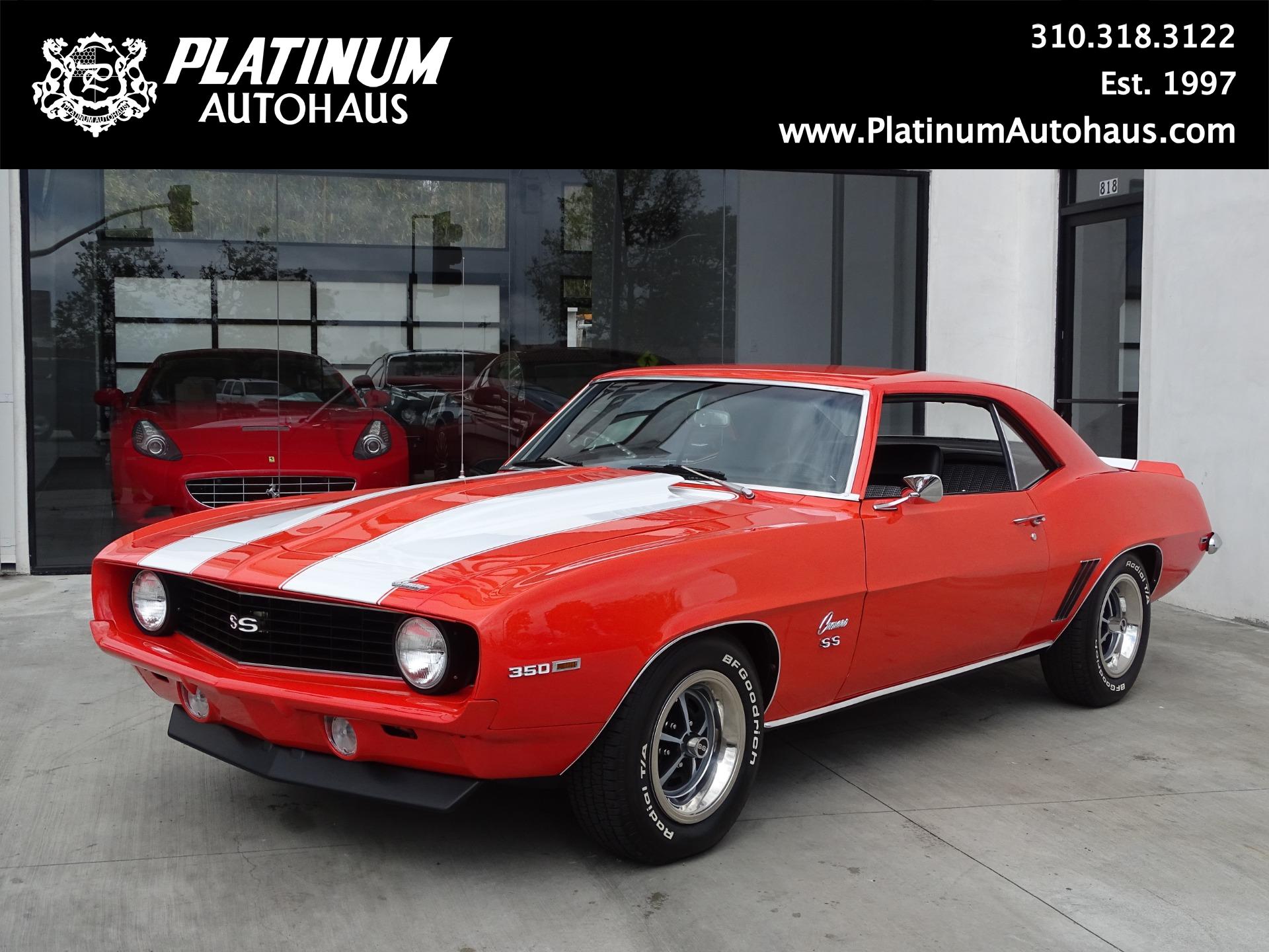 1969 Chevrolet Camaro 350 SS Stock # 502350 for sale near Redondo Beach, CA  | CA Chevrolet Dealer