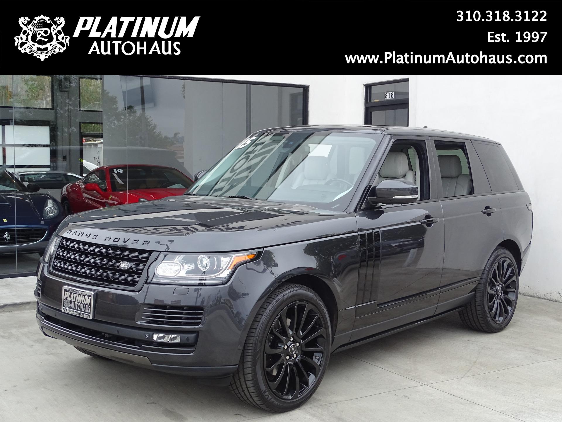 Range Rover Holyoke 2015 Land Rover Range Rover HSE Stock # 6396B for sale near Redondo ...