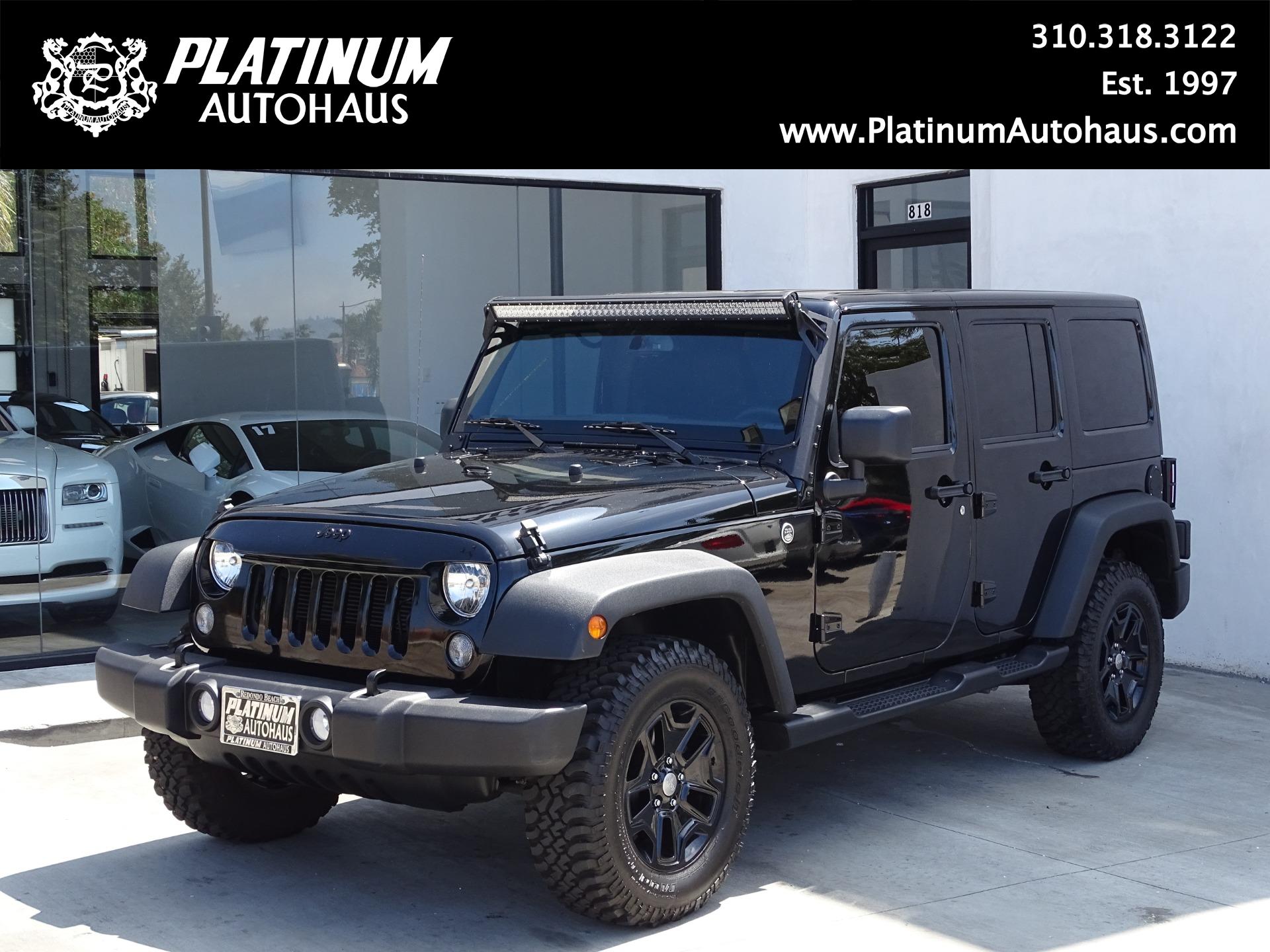15 Jeep Wrangler Unlimited Rubicon Stock 6580 For Sale Near Redondo Beach Ca Ca Jeep Dealer