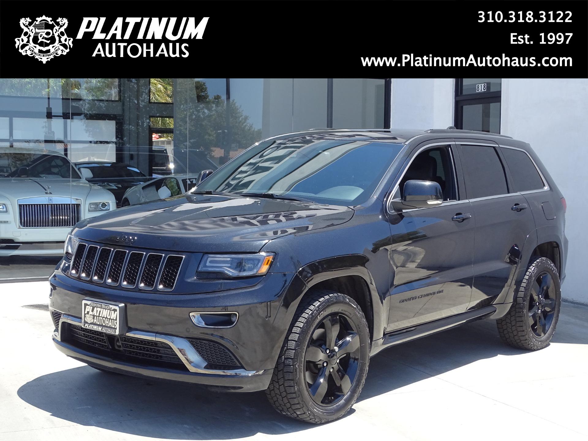2015 Jeep Grand Cherokee High Altitude Stock 6125a For