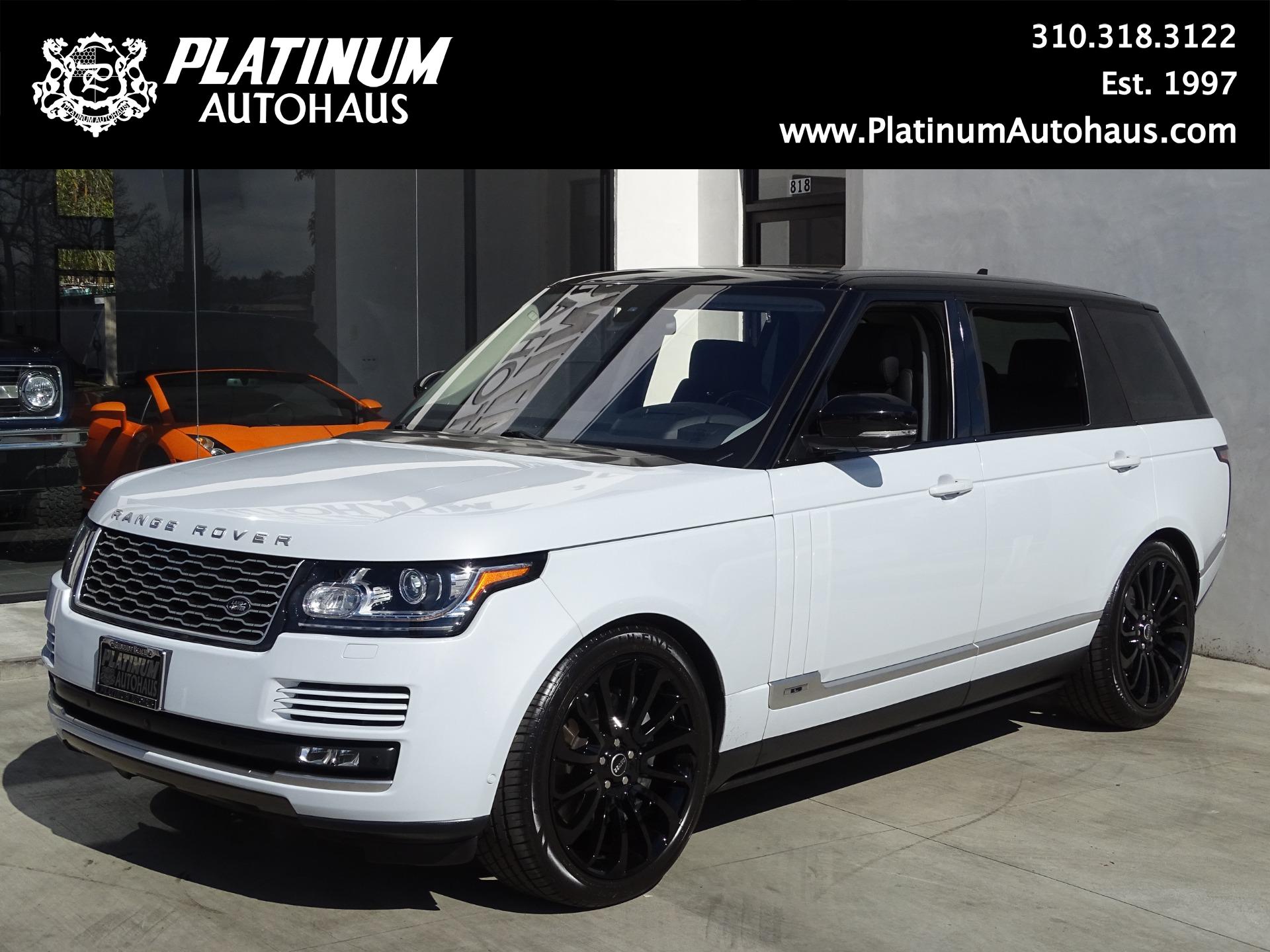 2016 Land Rover Range Rover Supercharged Lwb Stock # 6805 For Sale Near  Redondo Beach, Ca | Ca Land Rover Dealer