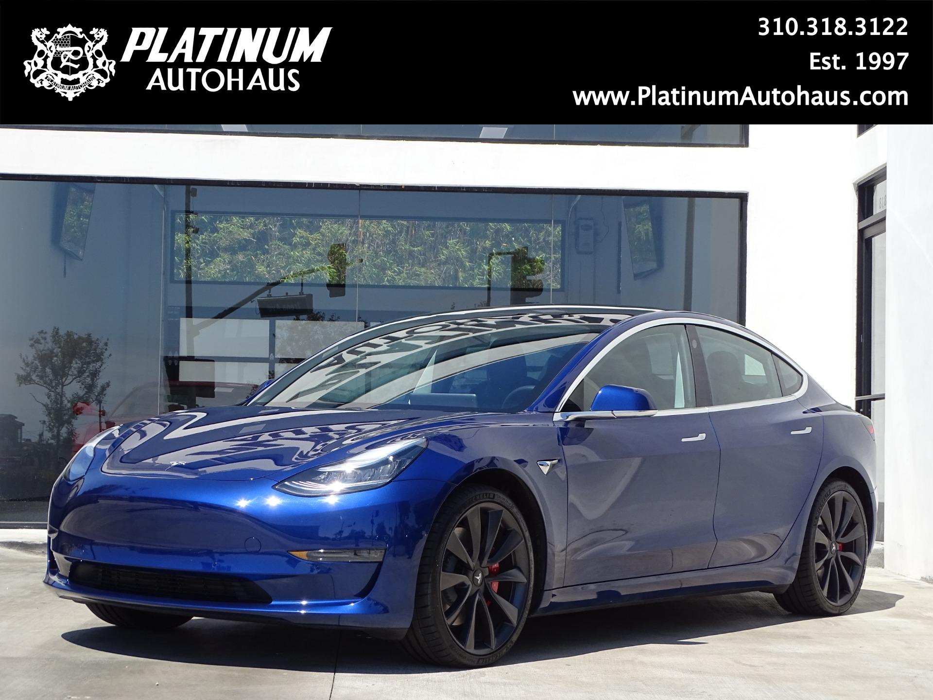 Used 2020 Tesla Model 3 Performance For Sale (Sold)