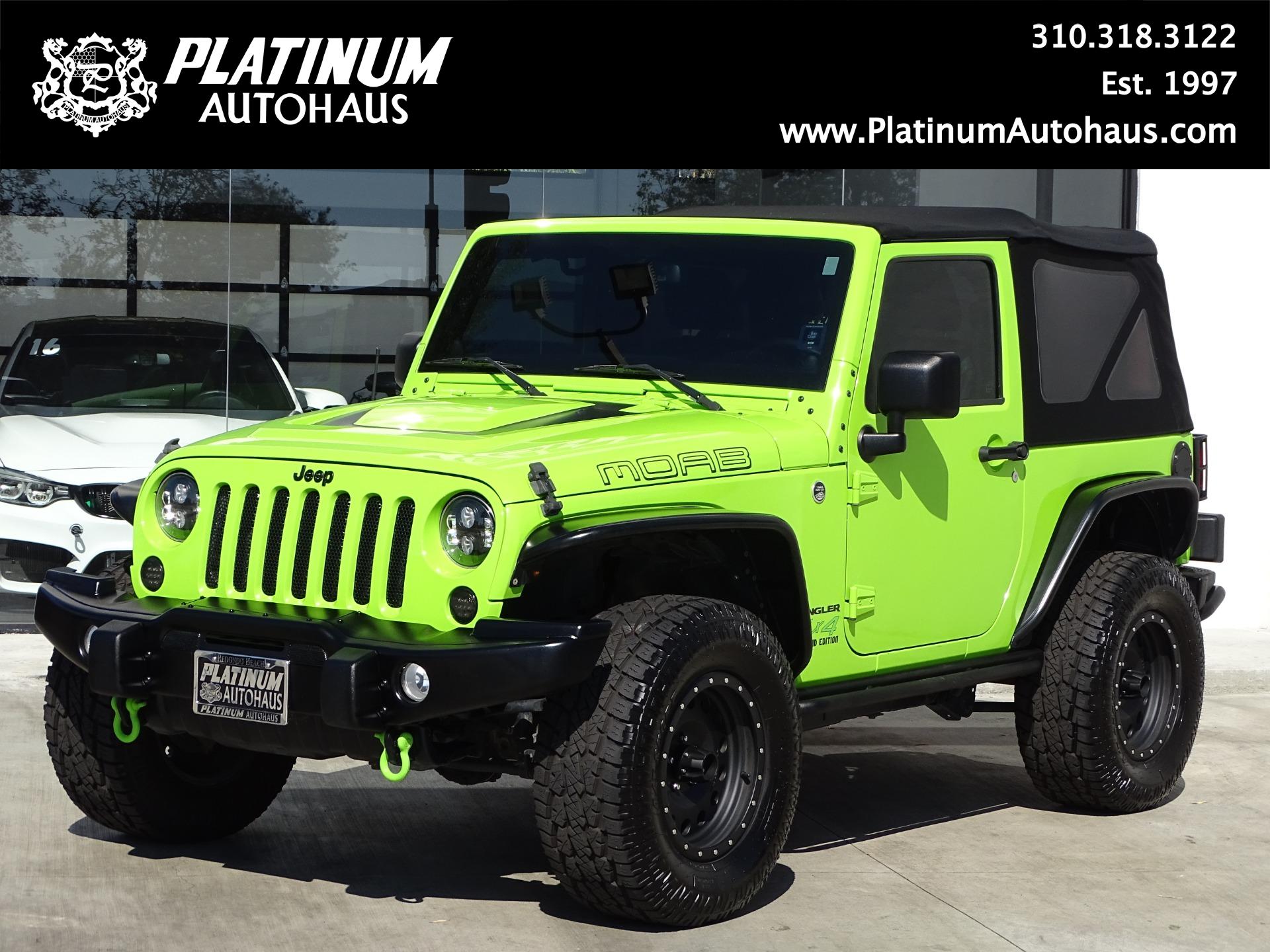 2013 Jeep Wrangler Moab Stock # 7127 for sale near Redondo Beach, CA | CA  Jeep Dealer