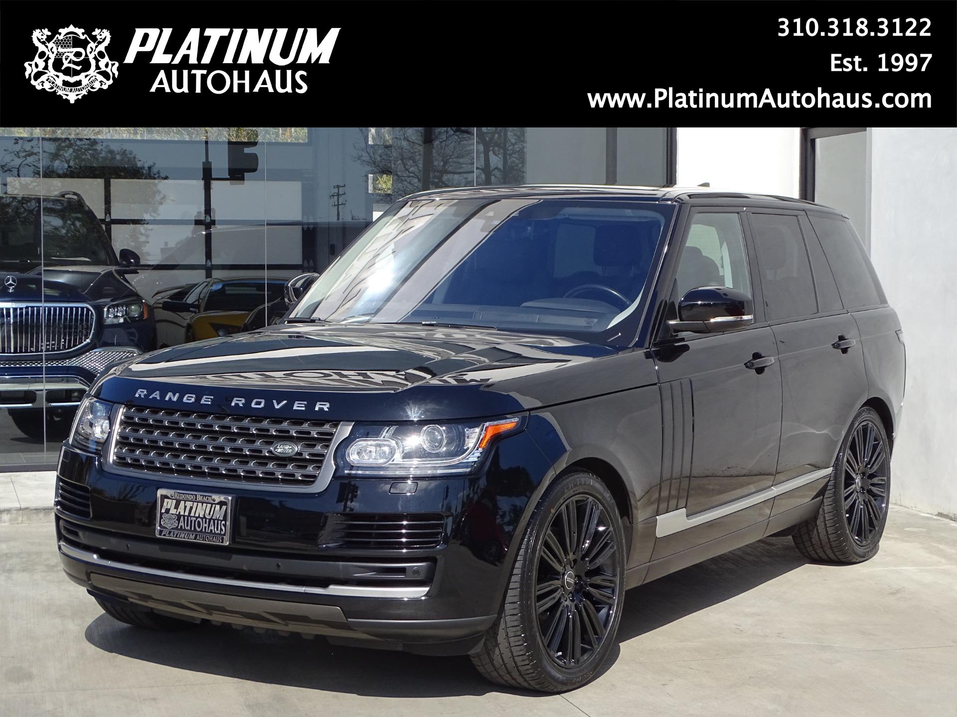 2017 Land Rover Range Rover Stock # 7324 for sale near Redondo Beach ...