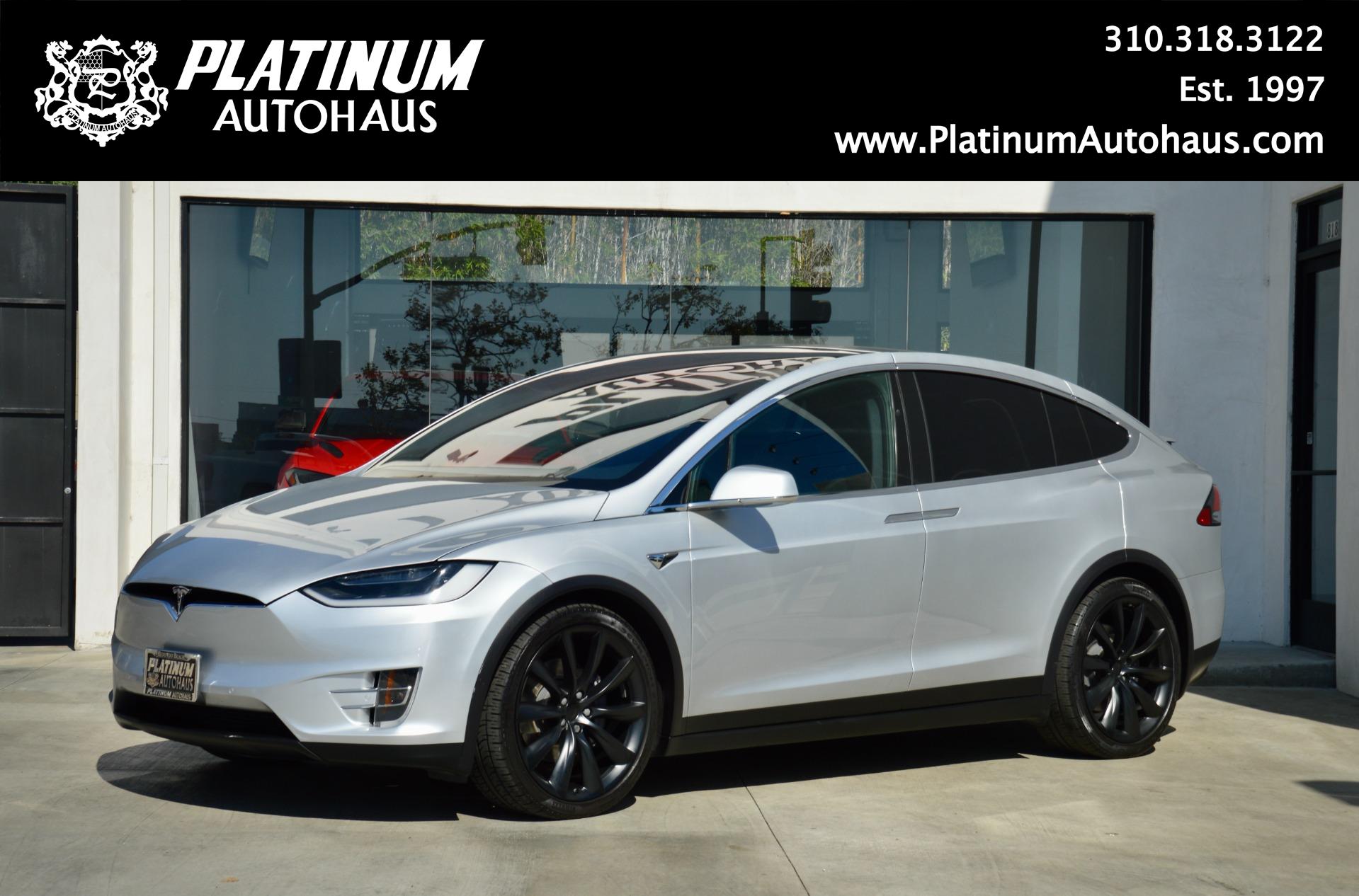 Used tesla model x sales 6 seater