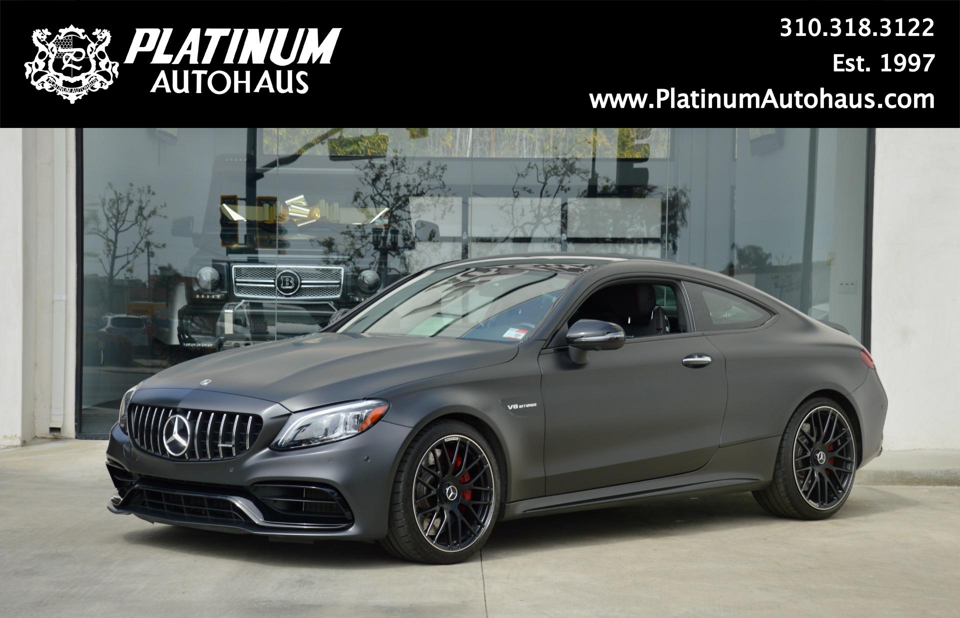 2020 Mercedes Benz C Class AMG C 63 S Stock 8412 for sale near Redondo Beach CA CA Mercedes Benz Dealer