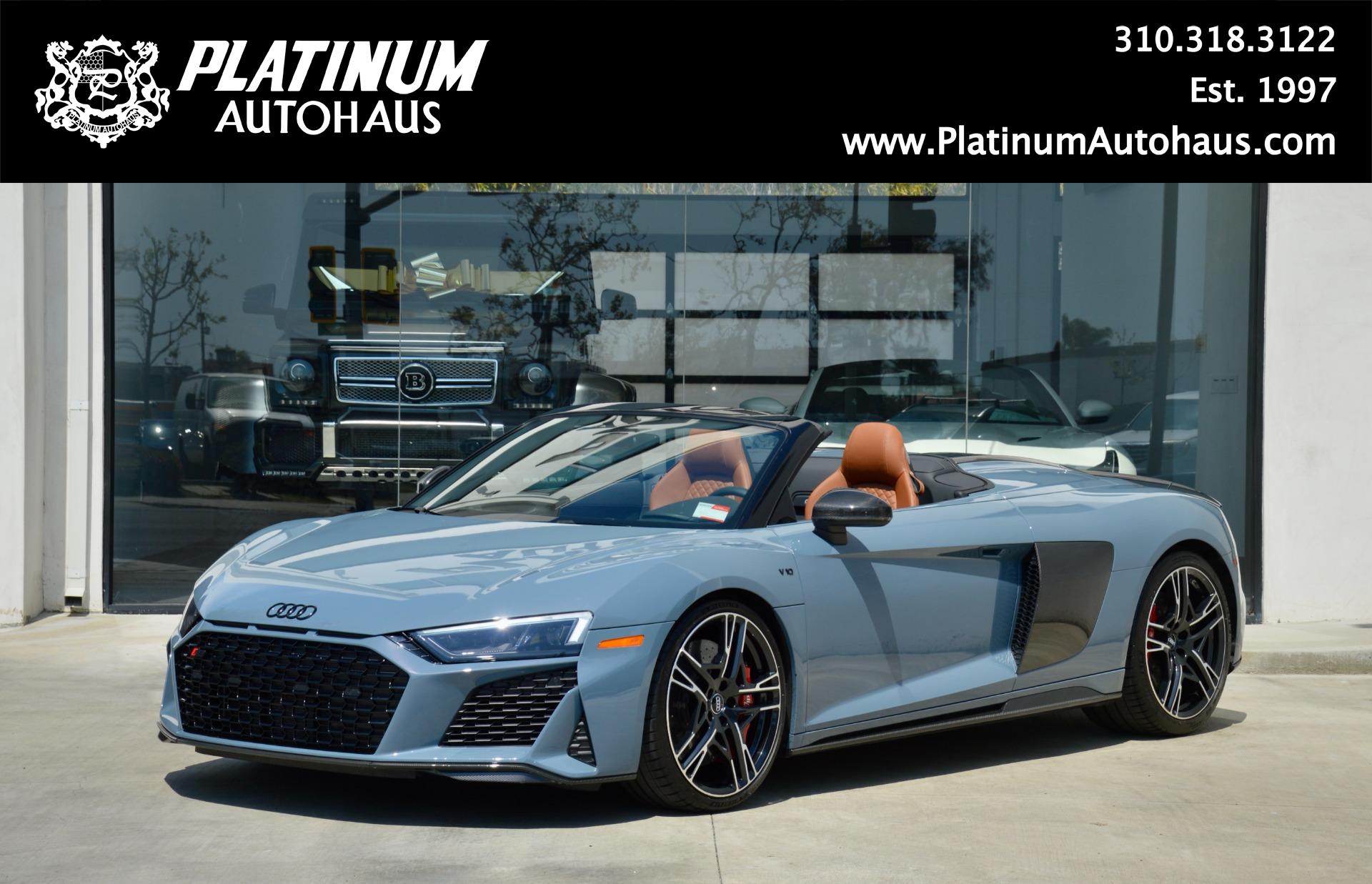2020 Audi R8 5.2 quattro V10 perform. Spyder Stock # 8410 for sale