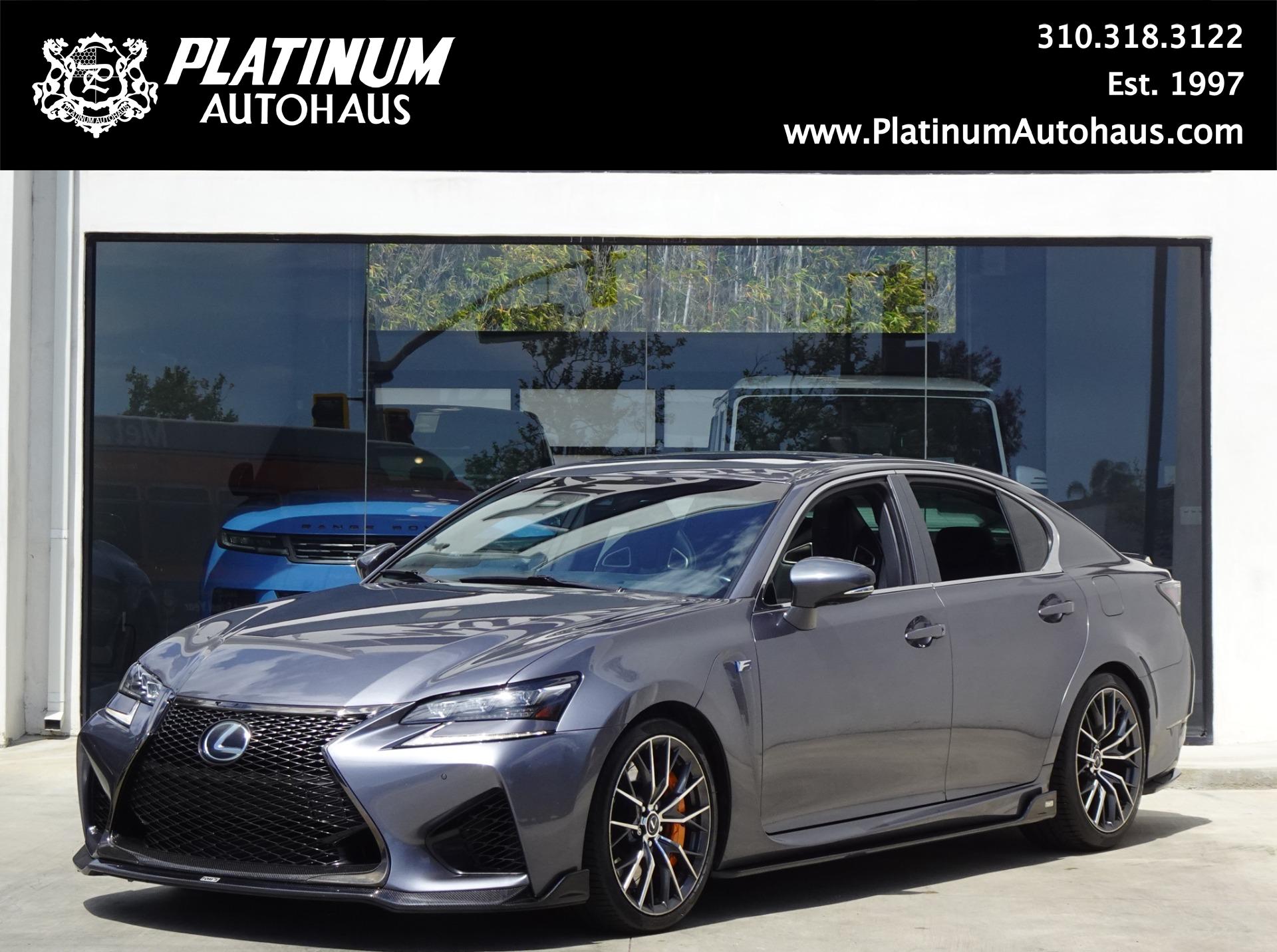 Nebula Gray Pearl 2016 Lexus GS F F RWD Sedan Rear-Wheel Drive 8-Speed Automatic