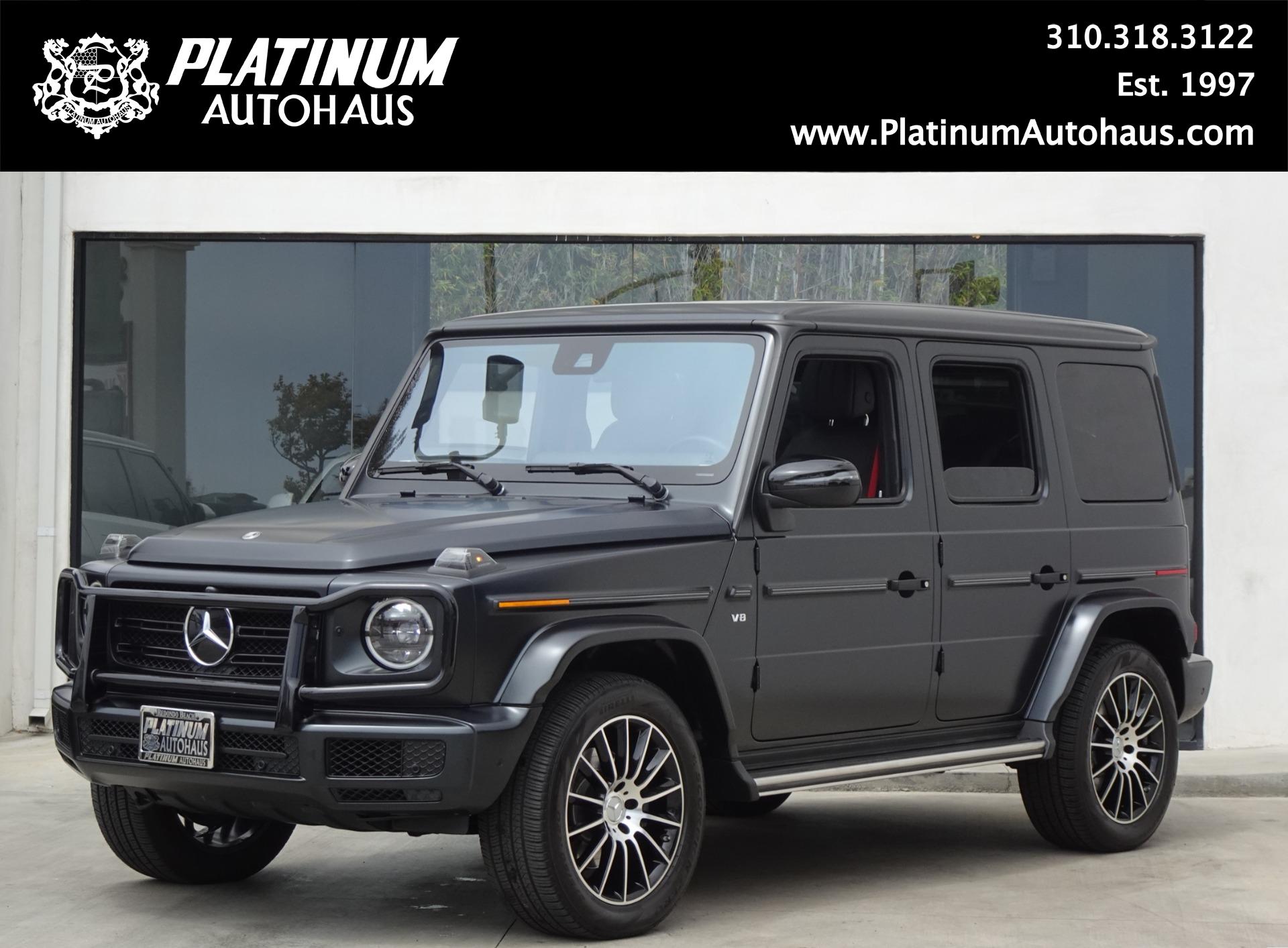 designo Night Black Magno Matte 2019 Mercedes-Benz G-Class SUV / Crossover All-Wheel Drive 7-Speed Automatic