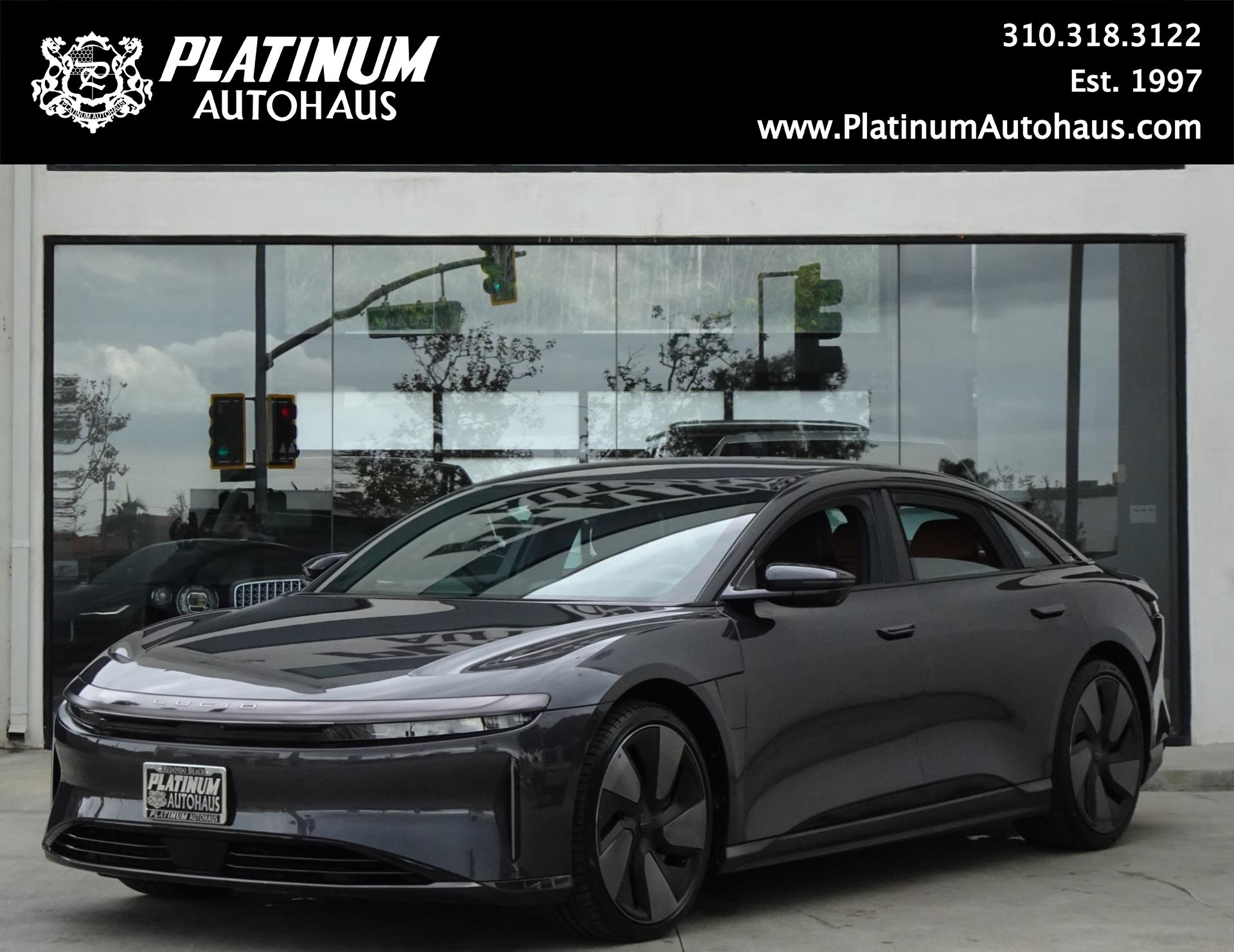 Quantum Gray Metallic 2025 Lucid Air Sedan All-Wheel Drive 1-Speed Dual Clutch