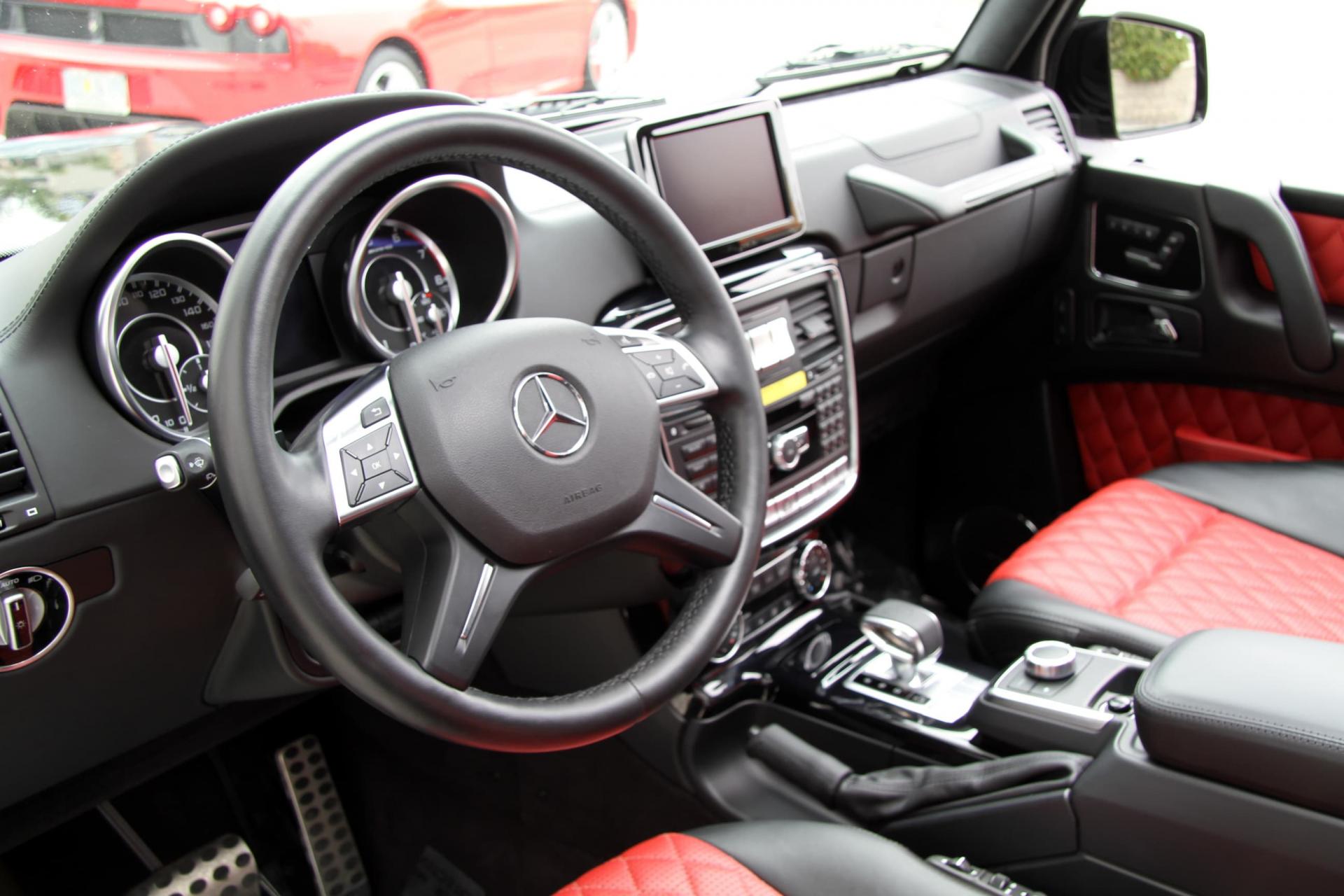 2015 Mercedes Benz G63 Amg 4matic Diamond Stitched Seats