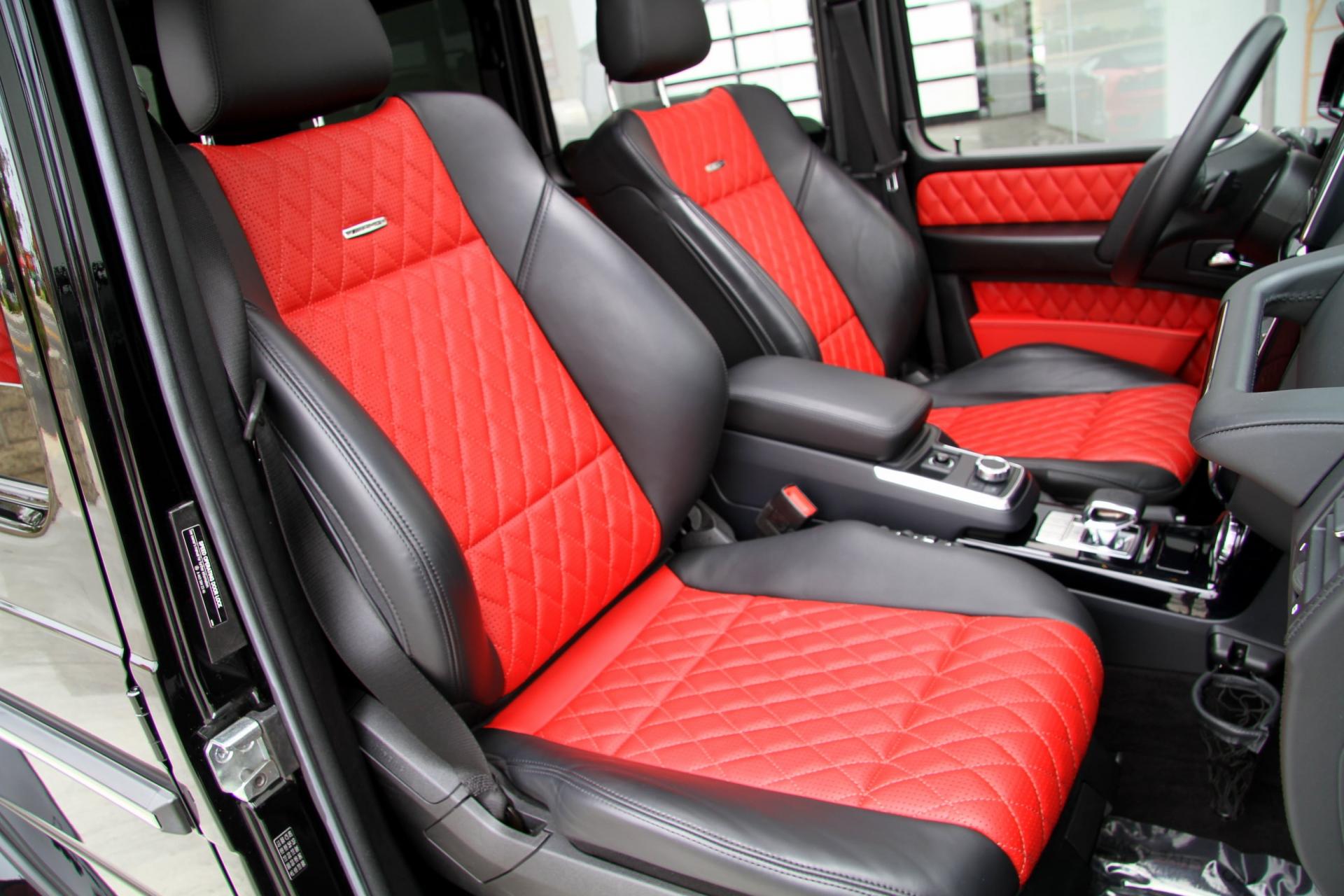 2015 Mercedes Benz G63 Amg 4matic Diamond Stitched Seats