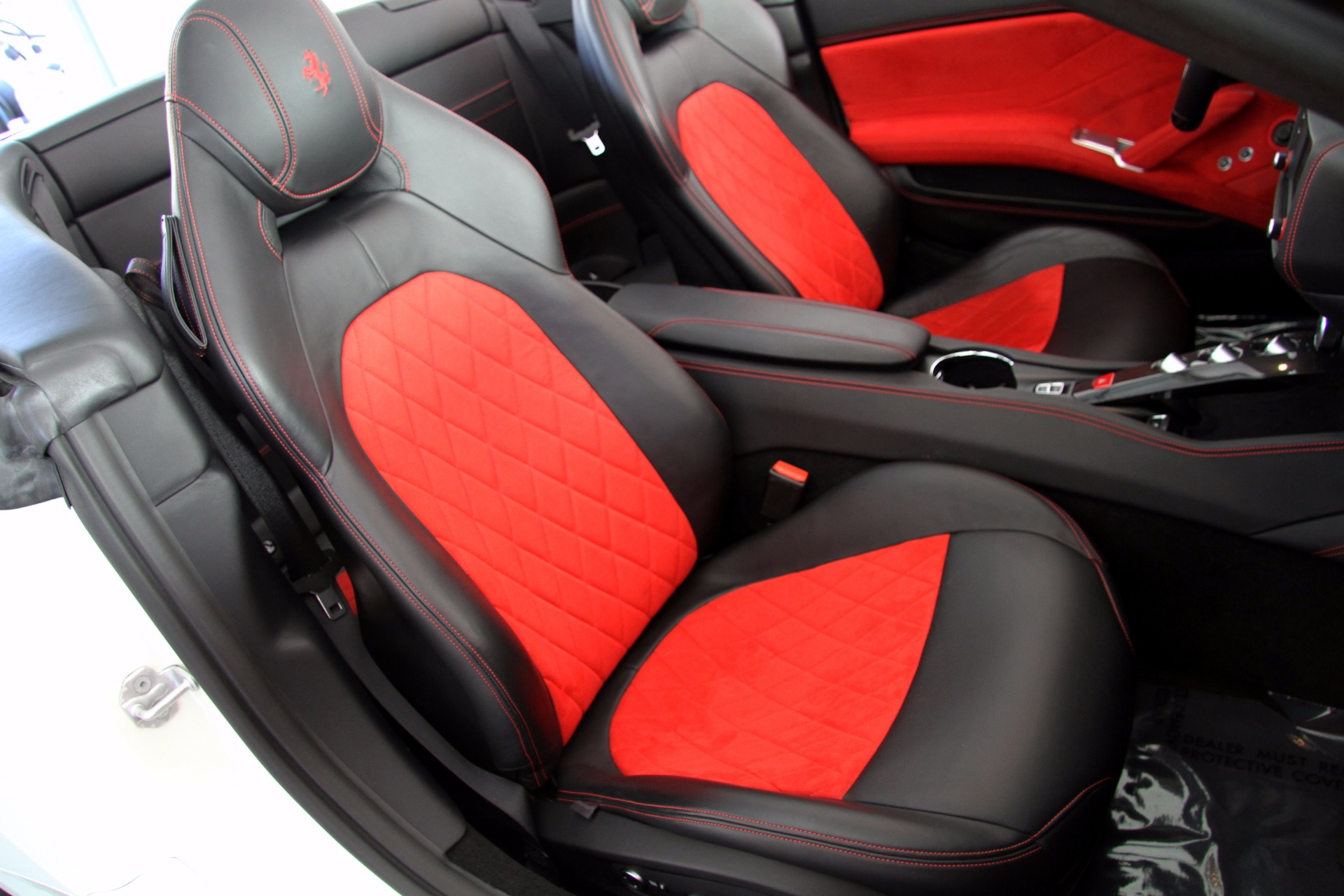 Ferrari deals red seats