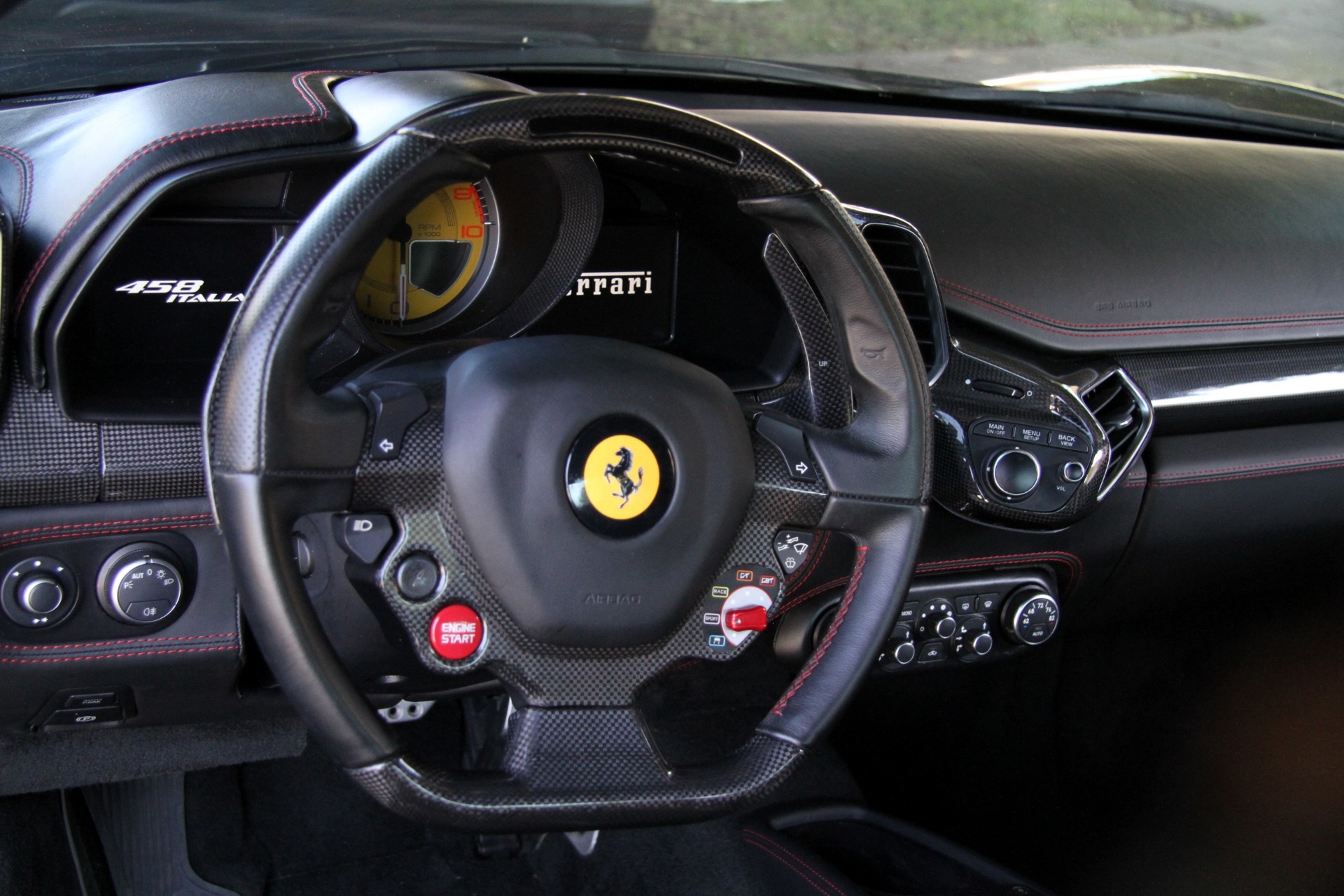 2010 Ferrari 458 Italia Full Carbon Fiber Interior