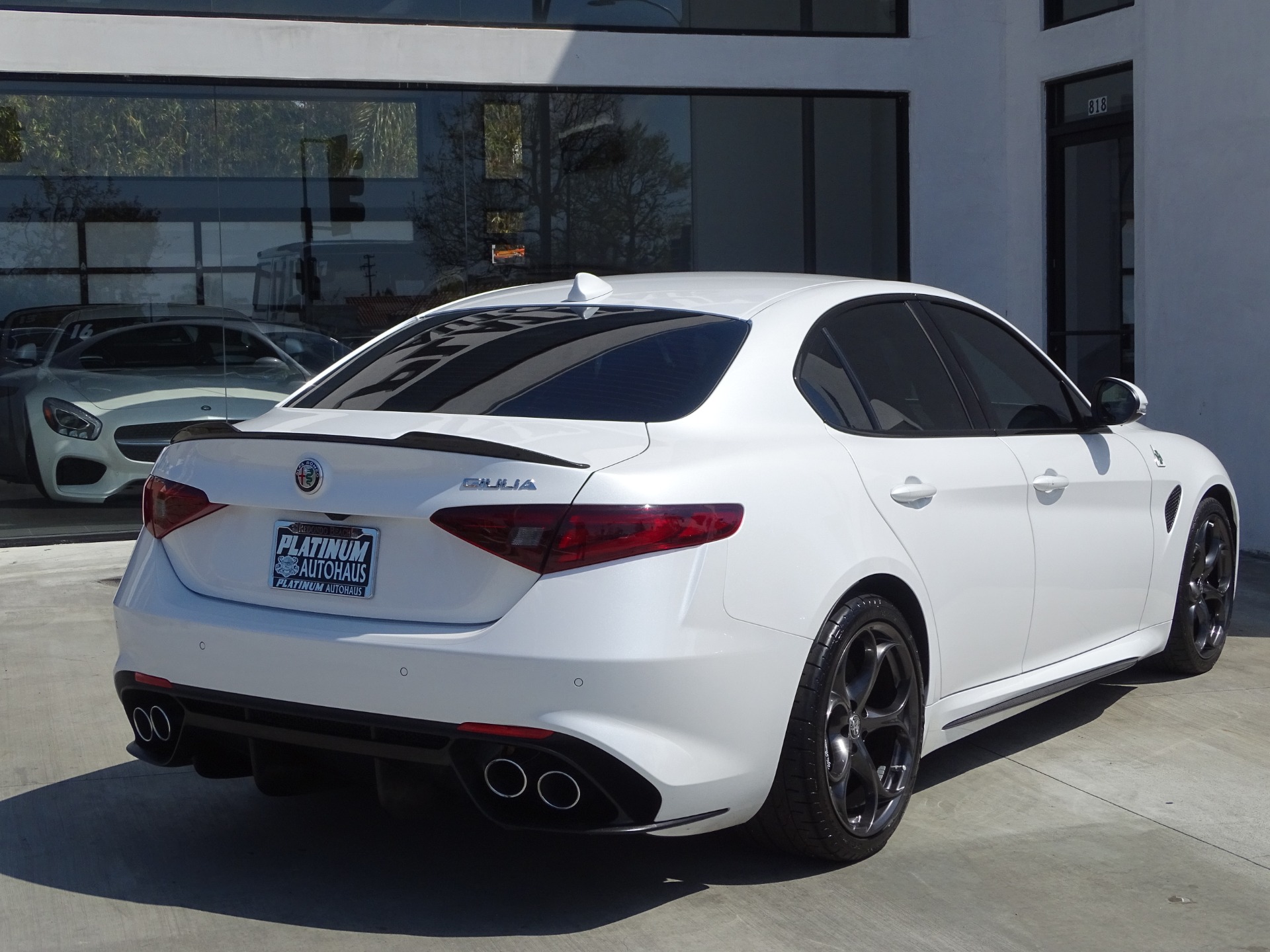 thumbnail image 2 of HDC Autosports Real Carbon Fiber Trunk Spoiler Wing For Alfa Romeo Giulia Quadrifoglio (2017-2023) 2 of 5