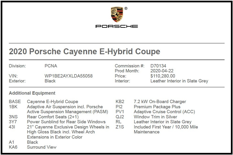 Used-2020-Porsche-Cayenne-E-Hybrid-Coupe