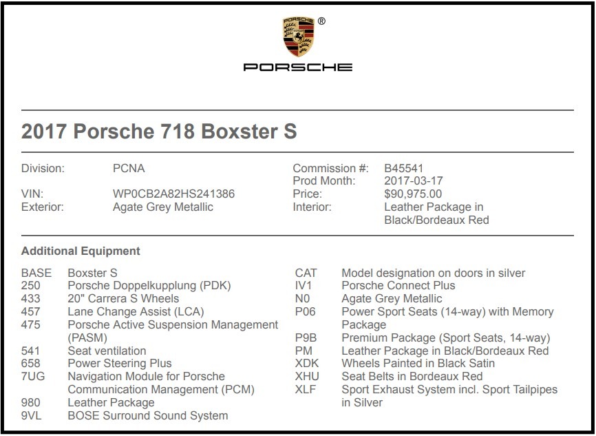 Used-2017-Porsche-718-Boxster-S