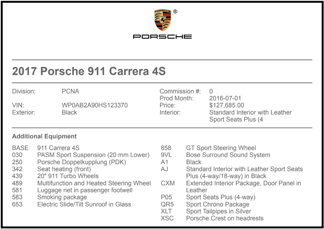 Used-2017-Porsche-911-Carrera-4S