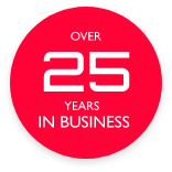 over 23 years in business